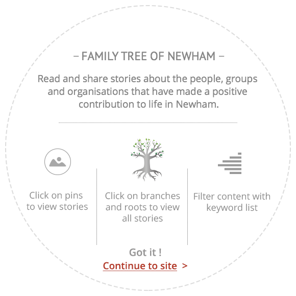 Read and share stories about positive contributions to life in Newham